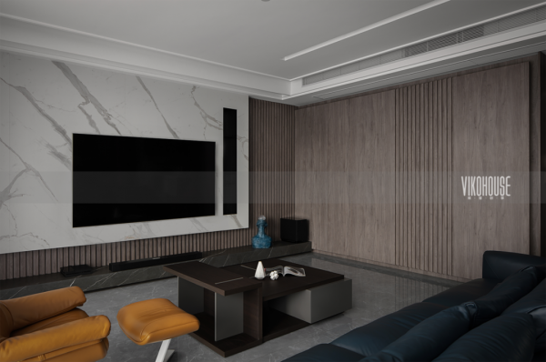 VIKO案例 | 舜山府 · 方寸之間 全屋定製 輕奢現代風