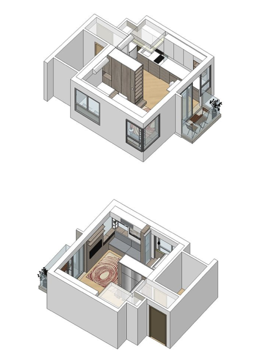 小戶型也有新體驗，29平米打造夫妻二人的專屬田園，這才是精而美