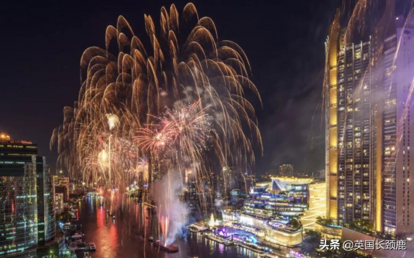 2022跨年夜全球煙火大比拼：倫敦跨年依舊空前精彩