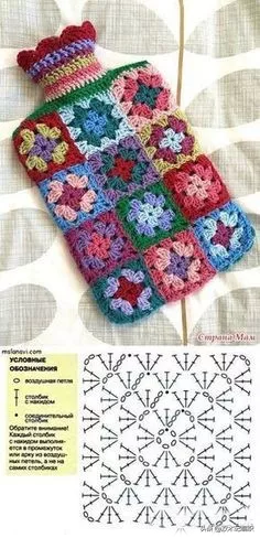 自從學會了鉤方格小花片，家裡大大小小的物件再也沒人比得上