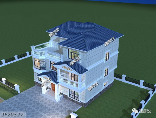 三層歐式別墅,精美雕花在夜色的襯托下,讓別墅更顯得金碧輝煌 三層歐式別墅,精美雕花在夜色的襯托下,讓別墅更顯得金碧輝煌