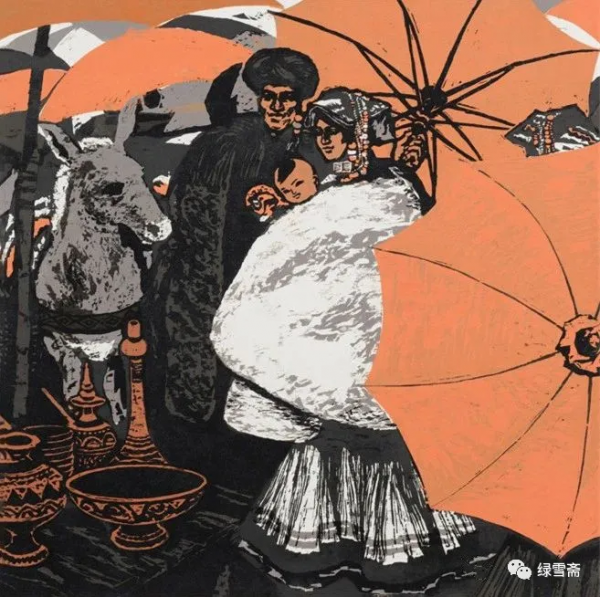 小記 · 綠雪齋收藏的著名版畫家李秀作品 小記 · 綠雪齋收藏的著名版畫家李秀作品