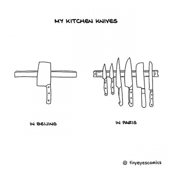 “歪果仁”眼裡的中國VS現實中的中國，漫畫火了央視也忍不住點贊