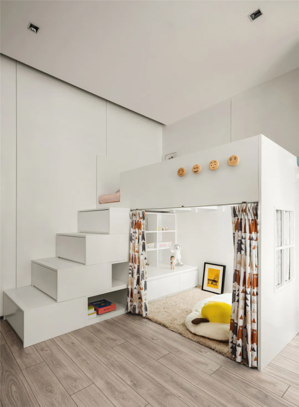 145㎡現代北歐風格新房裝修，溫柔三居室