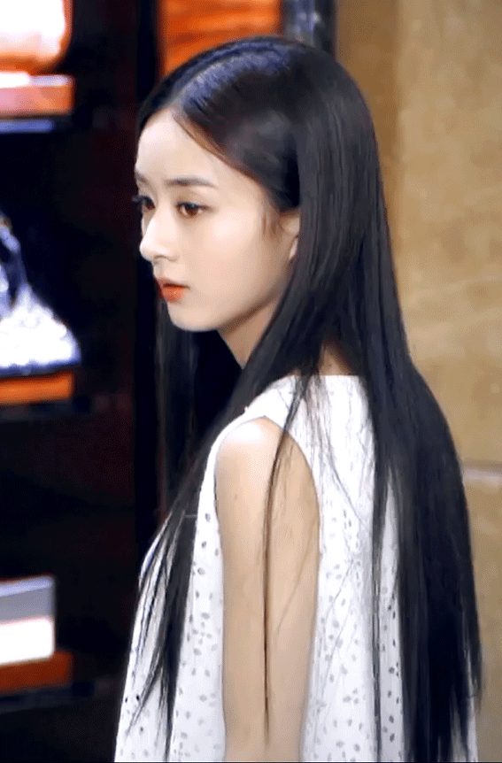 女明星的黑長直造型 一眼驚豔