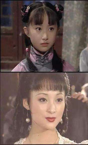 影視劇女主小時候與長大後對比，蔣勤勤好像仙女，舒暢楊紫差距大