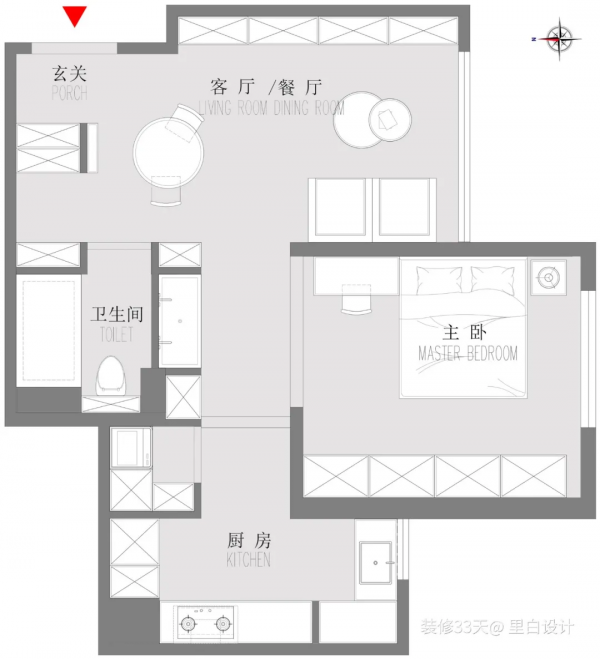 慾望都市同款！誰敢信這是北京56㎡小一居改造的復古公寓？