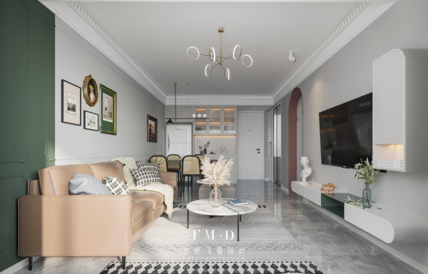 硬裝耗時70天裝修花費六萬，7大空間挨個分析，附上直觀資料尺寸