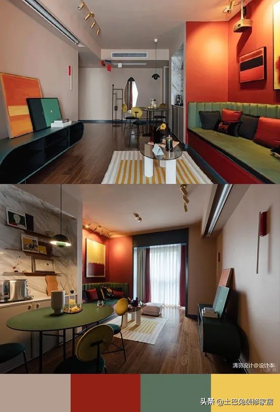 設計師老公給出的全屋配色方案,讓我又一次愛上他了 設計師老公給出的全屋配色方案,讓我又一次愛上他了