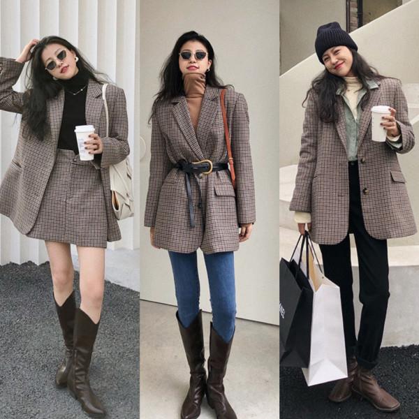 建議冬天還是得穿長褲,不露腳踝不光腿,配外套大衣瀟灑優雅 建議冬天還是得穿長褲,不露腳踝不光腿,配外套大衣瀟灑優雅