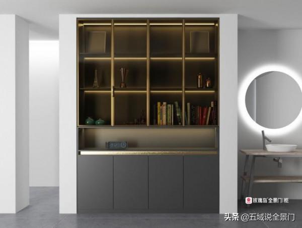 玫瑰島全景櫃,精緻收納、輕奢有度 玫瑰島全景櫃,精緻收納、輕奢有度