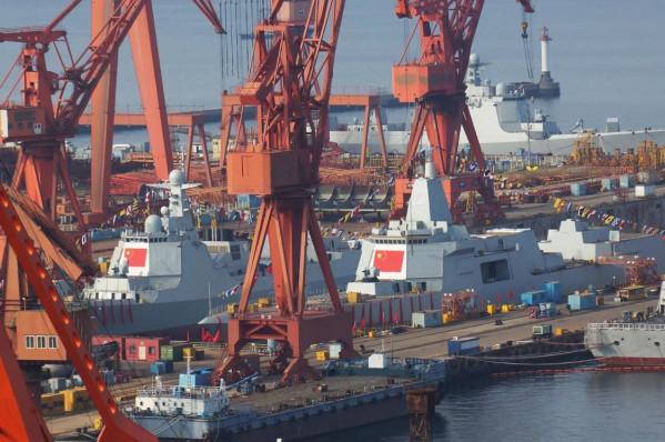 印度軍迷製作印太海軍排點陣圖，工業能力決定座次，我海軍任重道遠