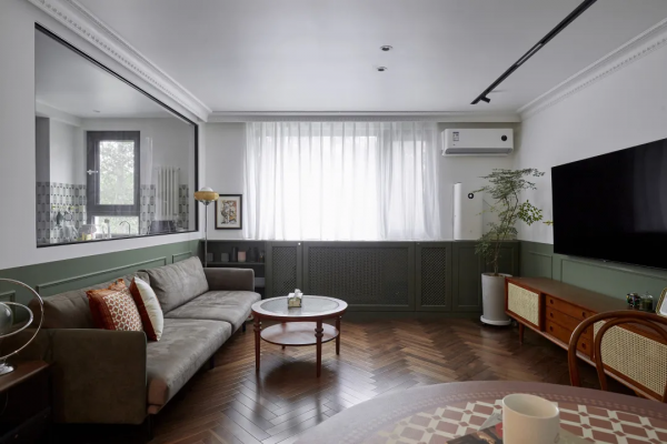 73㎡另類法式豪宅:廚房可以看電視,馬桶上面能洗手? 73㎡另類法式豪宅:廚房可以看電視,馬桶上面能洗手?