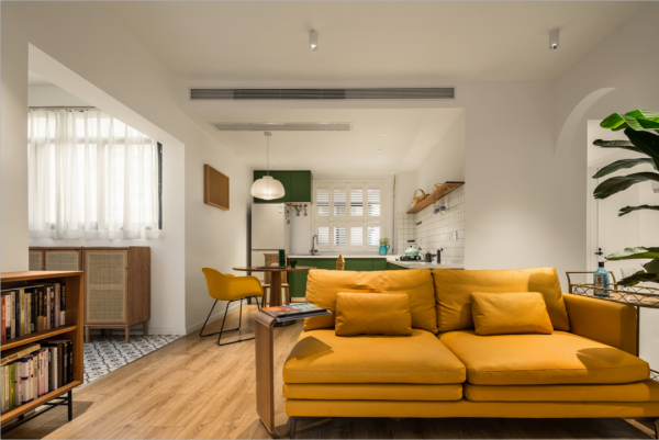 95㎡混搭風兩居室設計，最受女生歡迎的休閒之家