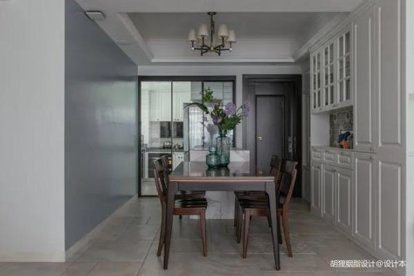 花130裝修148㎡四居室：老房優雅重生，玄關客廳餐廳大融合