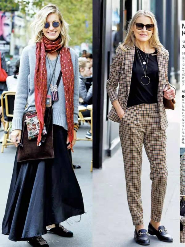 這才是大齡女性該有的打扮，不戴帽子不露腿，保暖時尚又顯氣質