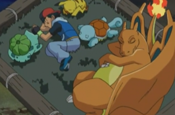 《寶可夢》使用最初的御三家，噴火龍封神之後的丟臉一戰