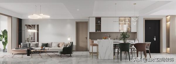 143㎡現代主義新家，空間、文化與藝術相結合，時尚大氣