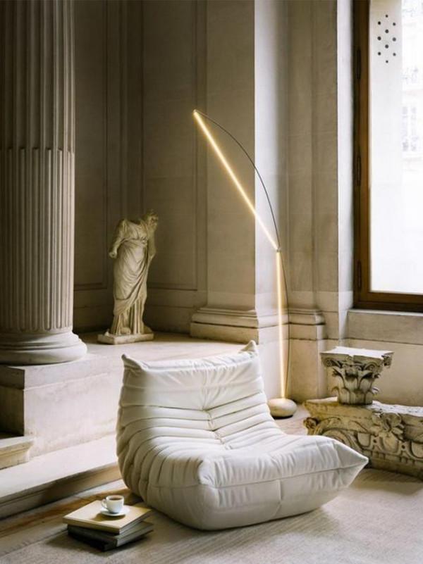 米構MIGOU｜沙發界的天花板，毛毛蟲懶人沙發之魔幻漸變美學