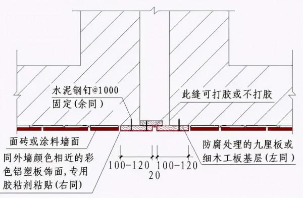 常用結構及裝修工程節點做法