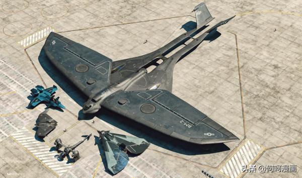 一組科幻飛行器的設計作品！未來的飛行器真會朝這個方向發展嗎？