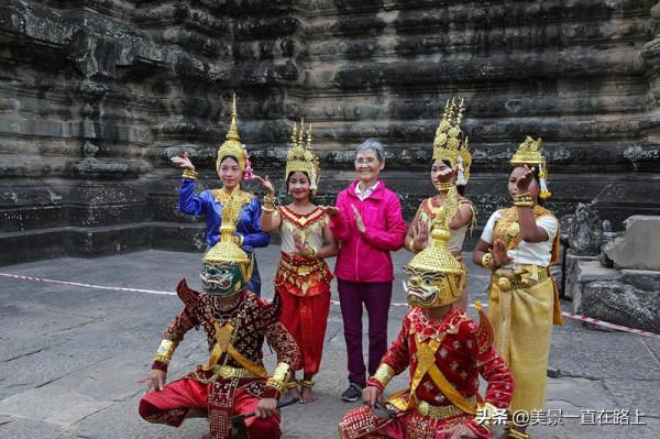 意象裡的吳哥4—吳哥窟，傍晚遠去的血色背影