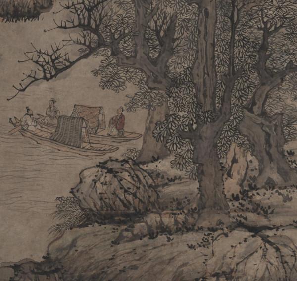 每日說畫|秋山漁隱圖 每日說畫|秋山漁隱圖