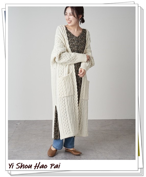 白色開衫的秋季輕熟風搭配示範!3種長度24例穿搭look分享 白色開衫的秋季輕熟風搭配示範!3種長度24例穿搭look分享