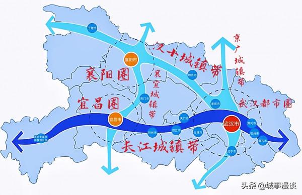 湖北將建設3大都市圈,4條城鎮發展帶,形成一主二副多極格局 湖北將建設3大都市圈,4條城鎮發展帶,形成一主二副多極格局