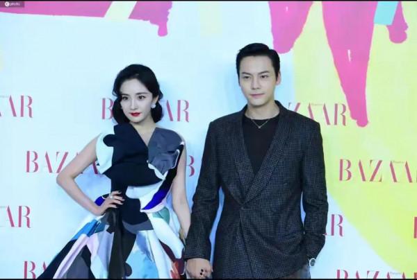 楊冪芭莎慈善夜兩套禮服