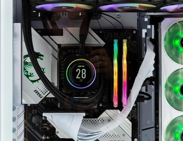 12700KF +Z690刀鋒鈦 +H150i ELITE LCD +3070TI，聯力O11 EVO裝機分享