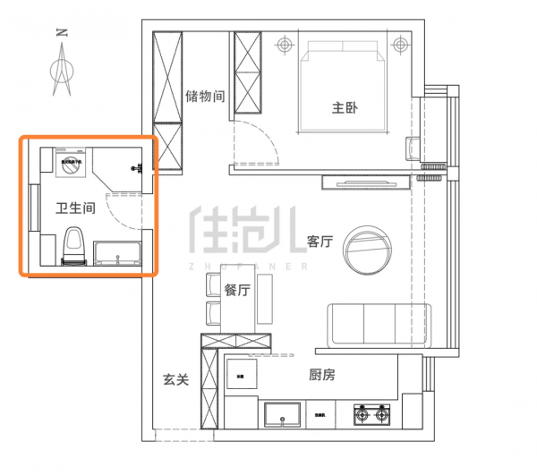77㎡高質量北歐風,落地窗+百葉簾美翻了 77㎡高質量北歐風,落地窗+百葉簾美翻了