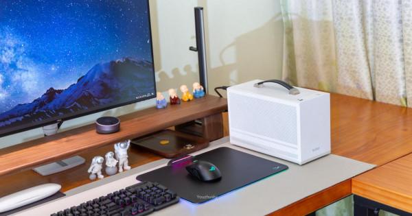 裝臺可以拎著走的ITX&mdash;&mdash;超頻三 蜂鳥1 i100C PRO 白色裝機分享