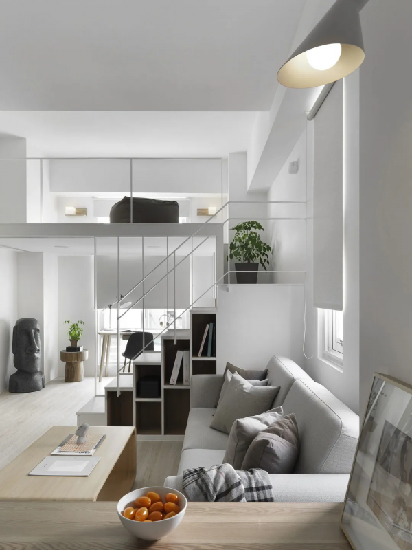 純白爽朗的60㎡現代簡約裝修風格,個人的專屬樂園 純白爽朗的60㎡現代簡約裝修風格,個人的專屬樂園