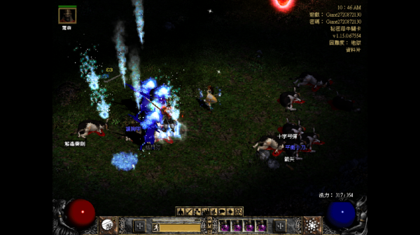 暗黑破壞神2重製版 日常刷boss，牛場