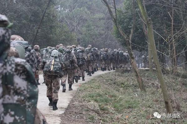 50公里負重拉練，走起