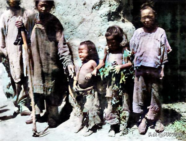 不忍直視！民國十八年（1929年）大災中百姓的悲慘影像