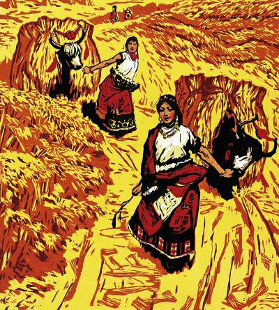 刻在大地上的耕耘之詩——農業題材版畫的創作與發展 刻在大地上的耕耘之詩——農業題材版畫的創作與發展