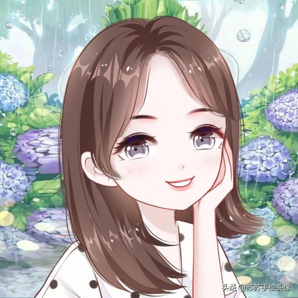 換個頭像吧，甜美可愛的女生動漫頭像，網友紛紛點贊