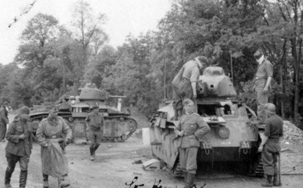 二戰法軍坦克高光時刻，單車擊殺20輛坦克