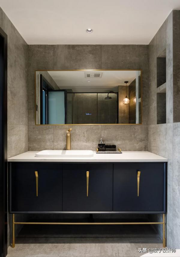 工業復古現代混搭風格的103㎡三居室，有自己獨特味道的家