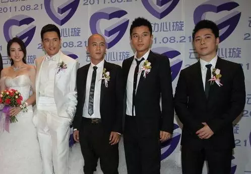 娛樂圈中7位男星的伴郎團，陳小春人緣好到爆