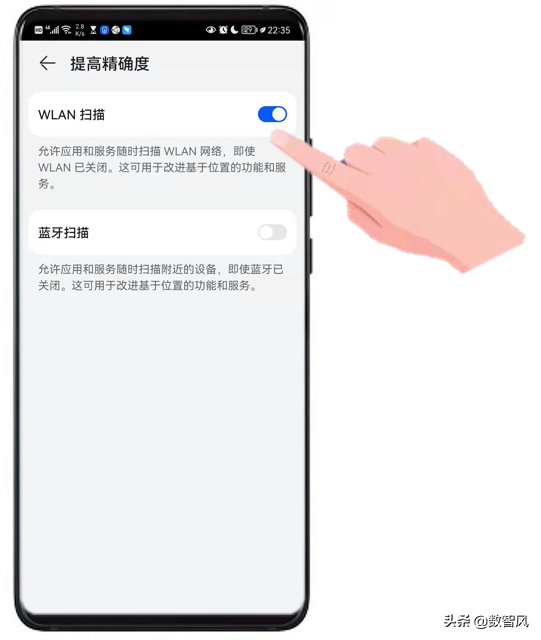 這樣的設定，無論室內室外，手機定位都又快又準