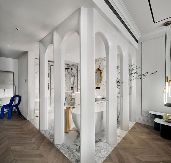 200m²的美式輕奢風格