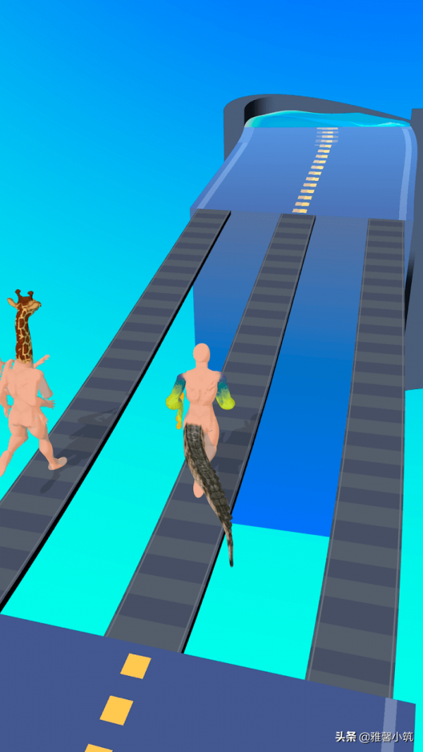 《變異生物跑酷》:人的身體,鷹的翅膀,蜘蛛的手臂,鱷魚的尾巴 《變異生物跑酷》:人的身體,鷹的翅膀,蜘蛛的手臂,鱷魚的尾巴