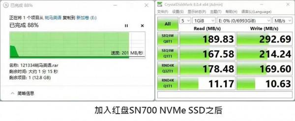 帶著NAS飛——完全解析西部資料WD Red SN700 NVMe SSD 2TB版本