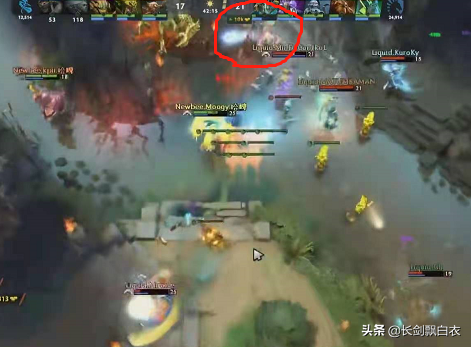 DOTA2：LGD沒秒掉500血的TB，那Newbee為什麼沒秒掉100血的劍聖？