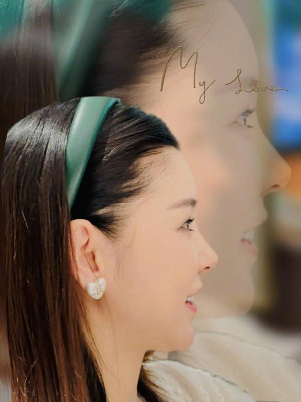 36歲李小萌曬懟臉照！產後兩個月娃娃臉仍少女，二胎兒子側顏可愛