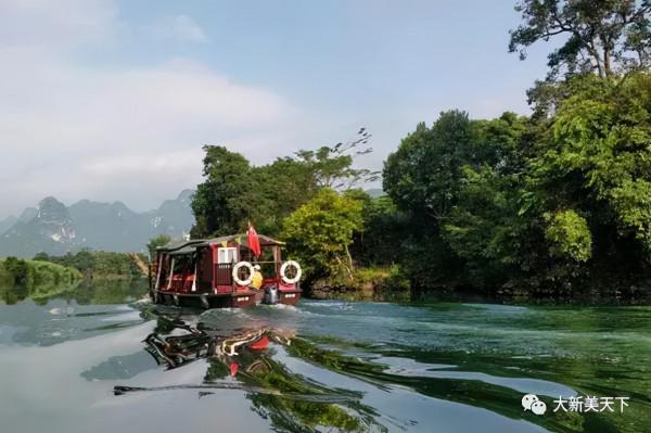 “別樣的灕江”：廣西大新安平仙河