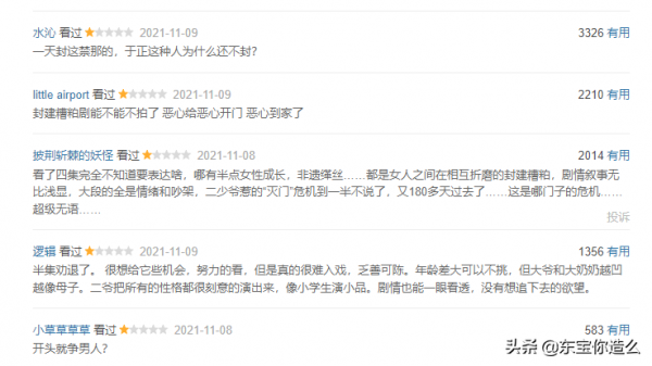 2021年底播出的6部劇,好的好差的差,一部8.3分,一部就2.8分 2021年底播出的6部劇,好的好差的差,一部8.3分,一部就2.8分